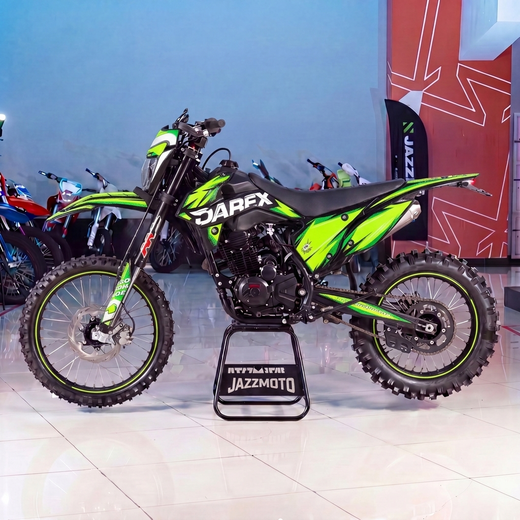 Мотоцикл эндуро DAREX MATAY 250 (black/green) (черный/зеленый) 21/18