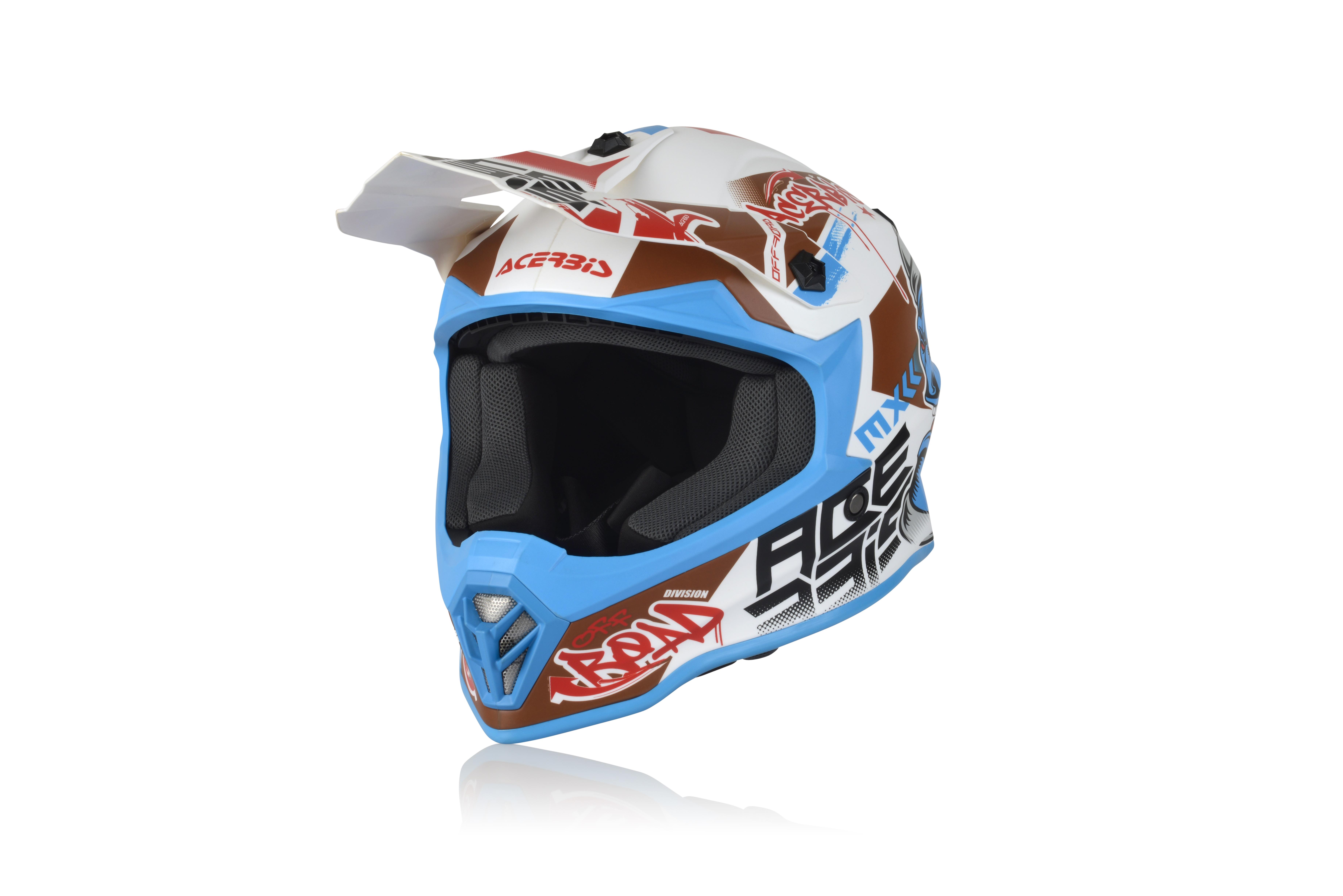 Acerbis STEELOFF ROAD DIVISIONWHITEBLUE