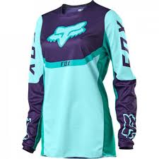 Мотоджерси подростковая Fox 180 Voke Youth Girls Jersey Aqua