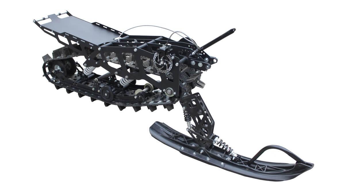 Гусеничный комплект для мотоцикла Monotrack 650_гусеница для эндуро_снегоходный комплект для мотокросса_гусянка на мото от ООО СНОУБАЙК_12