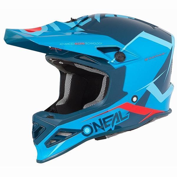Шлем кросс ONEAL 8SERIES BLIZZARD blue