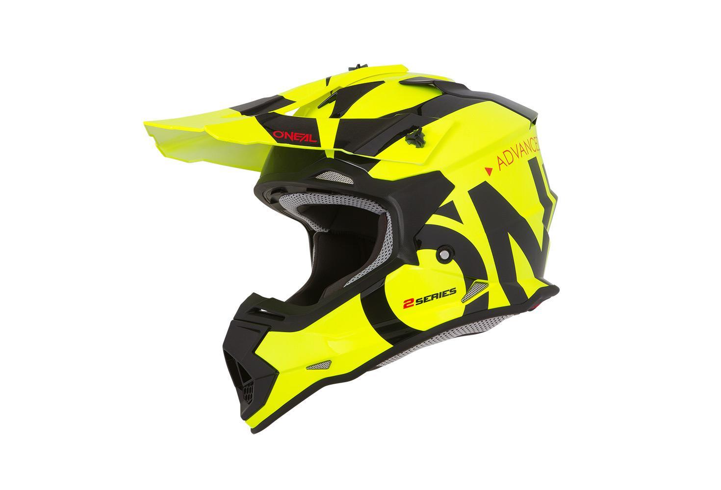 Шлем кросс ONEAL 2Series RL SLICK yellow/black