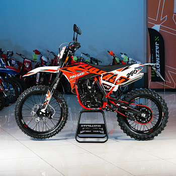 Мотоцикл эндуро PROGASI SUPER MAX 250RR Red 21/18 с ПТС