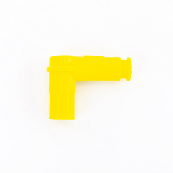 Колпачок свечной мото силикон (желтый)