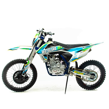 Кроссовый мотоцикл Motoland X3 300W PRO (174MN-3) Зеленый 21/18