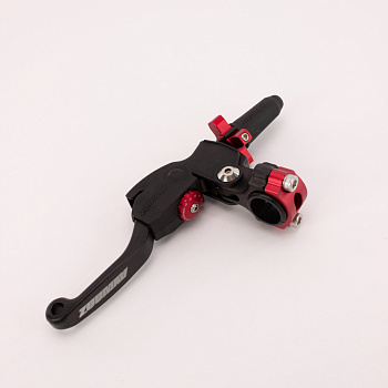 Рычаг (ручка) сцепления складной (неломайка) CNC 360 Red